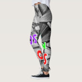 Leggings Perdu Dans Les Alphabets De Livres (Gauche)