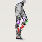 Leggings Perdu Dans Les Alphabets De Livres (Droite)