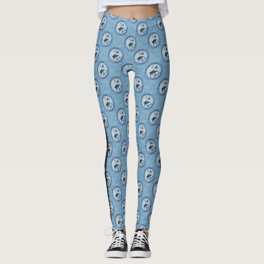 Leggings Père Noël 1er Polar Airlift Sqdn - Subduit (Devant)