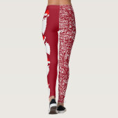 Leggings Père Noël avec lettres (Dos)