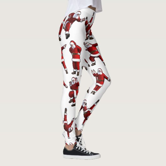 Leggings Père Noël dansant (Droite)