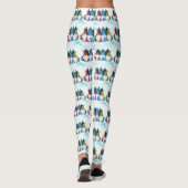 Leggings Père Noël Gnome (Dos)