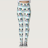 Leggings Père Noël Gnome (Devant)