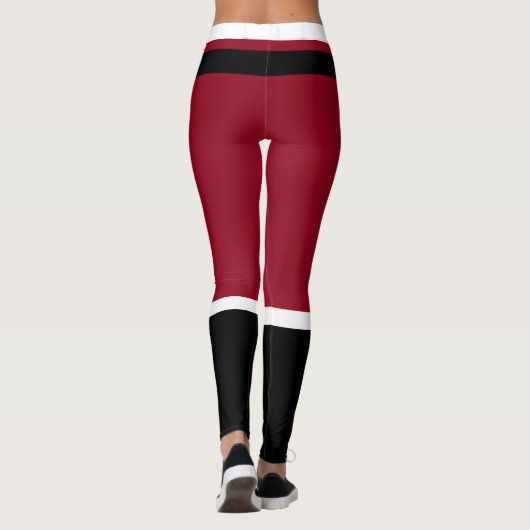 Leggings Père Noël Leggings-Red (Dos)