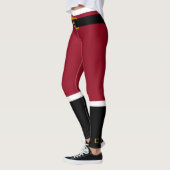 Leggings Père Noël Leggings-Red (Gauche)
