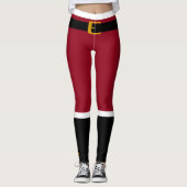 Leggings Père Noël Leggings-Red (Devant)