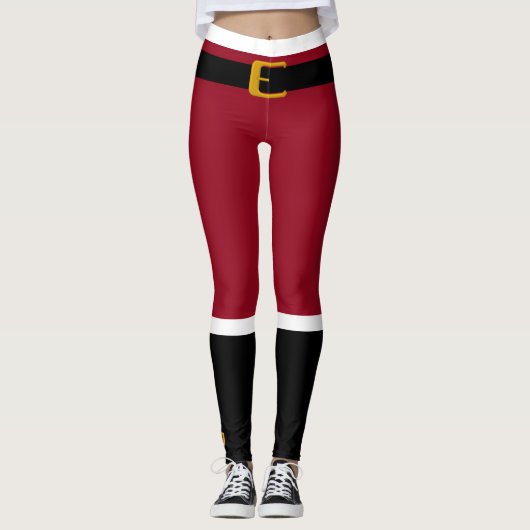 Leggings Père Noël Leggings-Red (Devant)
