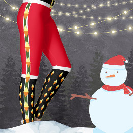 Leggings Père Noël Noisette Soldat Novelt Noël