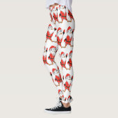 Leggings Père Noël Penguin Prêt pour Noël (Gauche)