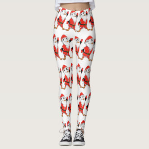 Leggings Père Noël Penguin Prêt pour Noël