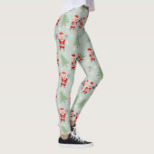 Leggings Père Noël Pig Giving Motif (Droite)