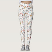 Leggings Père Noël, Snowman, Reindeer Motif ID559 (Devant)
