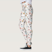 Leggings Père Noël, Snowman, Reindeer Motif ID559 (Gauche)