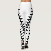 Leggings Perfect Valentine Cadeau personnalisé Bow et conce (Dos)