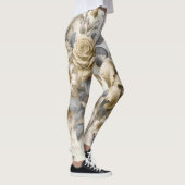 Leggings Perfection florale Jaune antique (Droite)