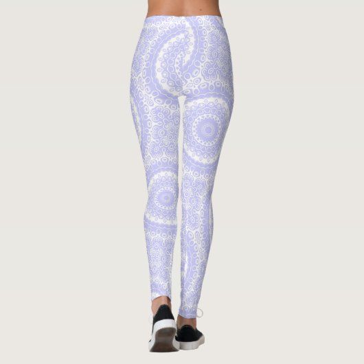 Leggings Periwinkle Dream Mandala Motif (Dos)