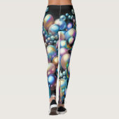 Leggings Perles Pastel Dures Perles Iridescentes (Dos)