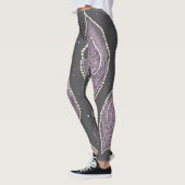 Leggings Perles sombres art IA (Gauche)