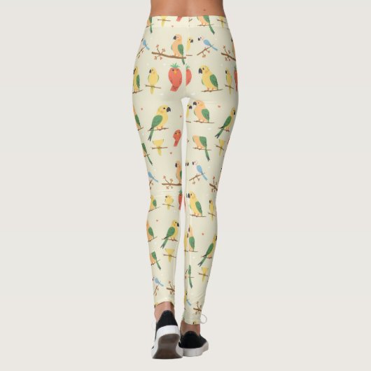 Leggings perroquet (Dos)
