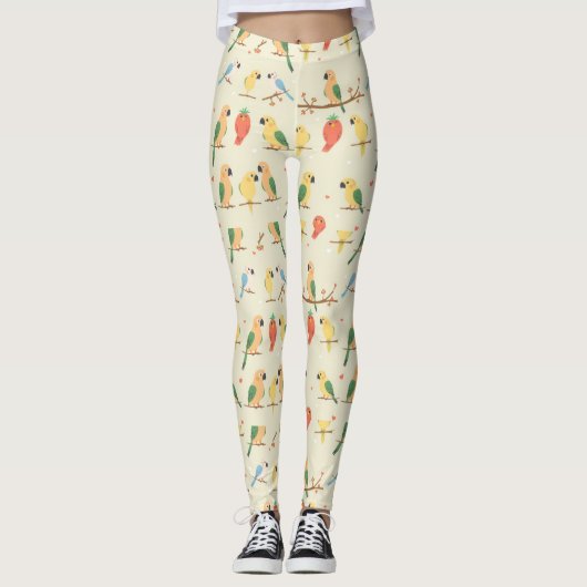 Leggings perroquet (Devant)