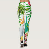 Leggings Perroquet tropical (Dos)