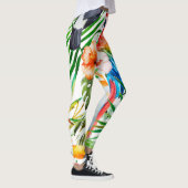 Leggings Perroquet tropical (Droite)