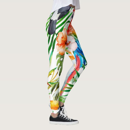 Leggings Perroquet tropical (Droite)