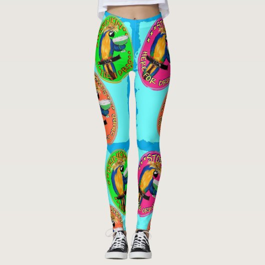 Leggings Perroquets (Devant)