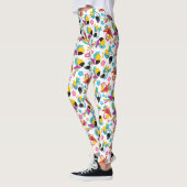 Leggings Perroquets colorés, Perroquets tropicaux, Oiseaux, (Gauche)