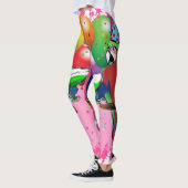 Leggings Perroquets d'anniversaire (Gauche)