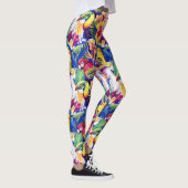 Leggings Perroquets d'aquarelle 2 (Droite)