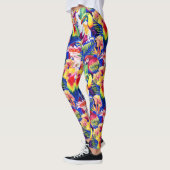 Leggings Perroquets d'aquarelle 2 (Gauche)