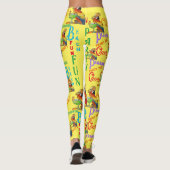 Leggings Perroquets de fête (Dos)