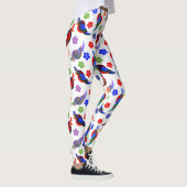 Leggings Perroquets et fleurs (Droite)