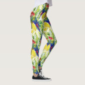 Leggings Perroquets Et Fruits Tropicaux (Droite)