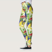 Leggings Perroquets Et Fruits Tropicaux (Gauche)