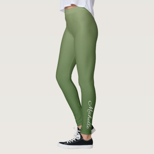 Leggings Personalized green (Gauche)