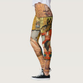 Leggings Personnages Classiques de Contes de Fées de Beauté (Gauche)