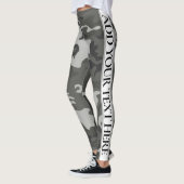 Leggings Personnalisable Ajouter votre texte (Gauche)