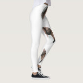 Leggings personnalisé simple ajouter circulaire photo colla (Droite)