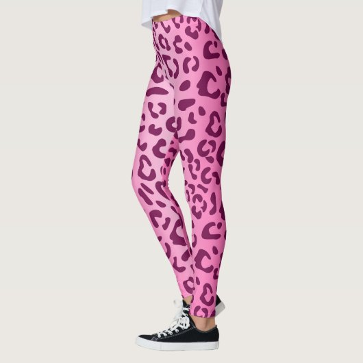 Leggings personnalisées avec initiale de style imp (Gauche)