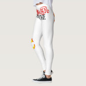 Leggings Personnaliser HALLOWEEN COSTUME Funny Cool tenue (Gauche)