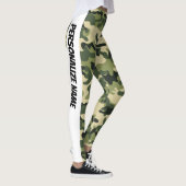 Leggings PERSONNALISER LE Camouflage Vert (Droite)