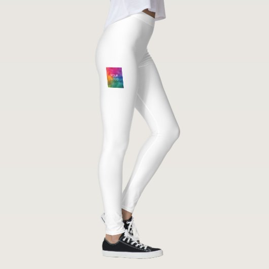 Leggings personnalisés Ajoutez votre logo de socié (Droite)