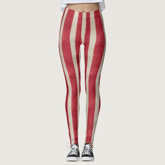 Leggings personnalisés avec impression intégrale (Devant)