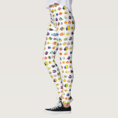 Leggings Personnalisés avec Impression Intégrale (Gauche)
