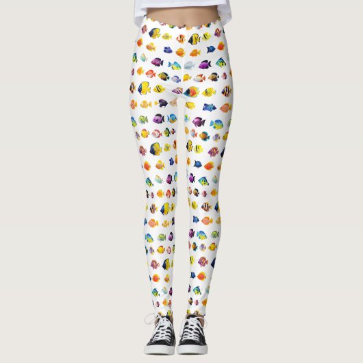 Leggings Personnalisés avec Impression Intégrale (Devant)