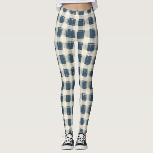 Leggings personnalisés avec impression intégrale (Devant)