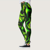 Leggings personnalisés avec impression intégrale (Gauche)