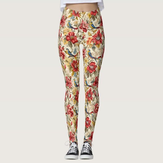 Leggings personnalisés avec impression intégrale p (Devant)